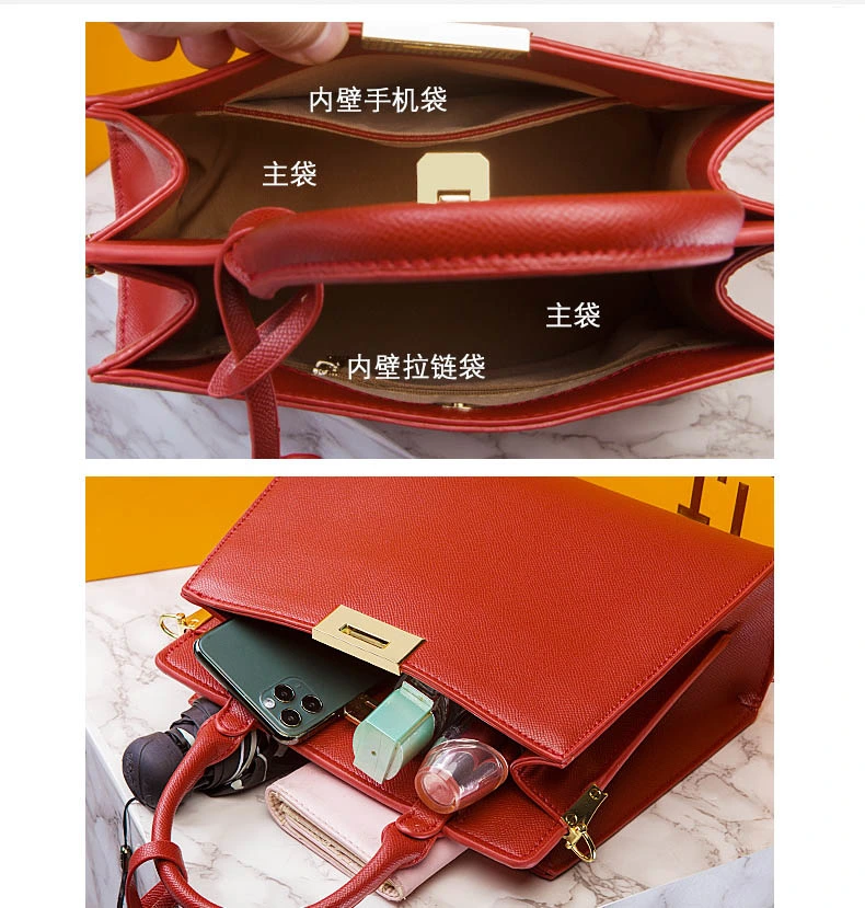 Handbag Manufacturer, OEM/ODM Wholesale Factory, PU Leather Tote Bag PU PVC Women Bag Fashion Lady Handbag