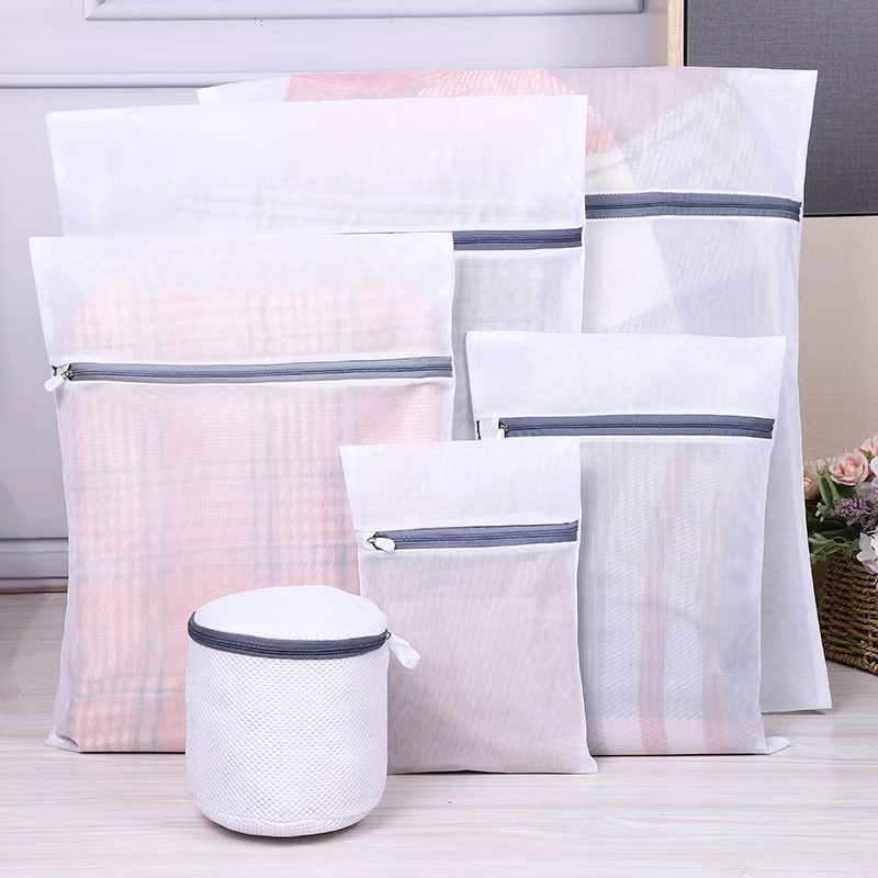 High Quality Hotel Home Textile 100% Polyester Fabric Laundry Bag Bashroom Clothes