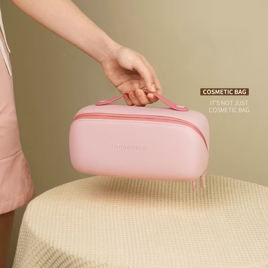 New Arrivals Portable Small Detachable Private Label Makeup Organizer Travel Cosmetic Bag
